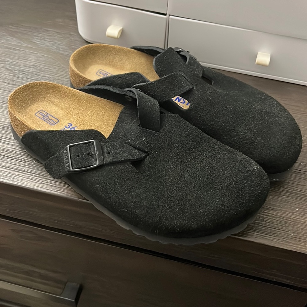 Black Birkenstock Clogs